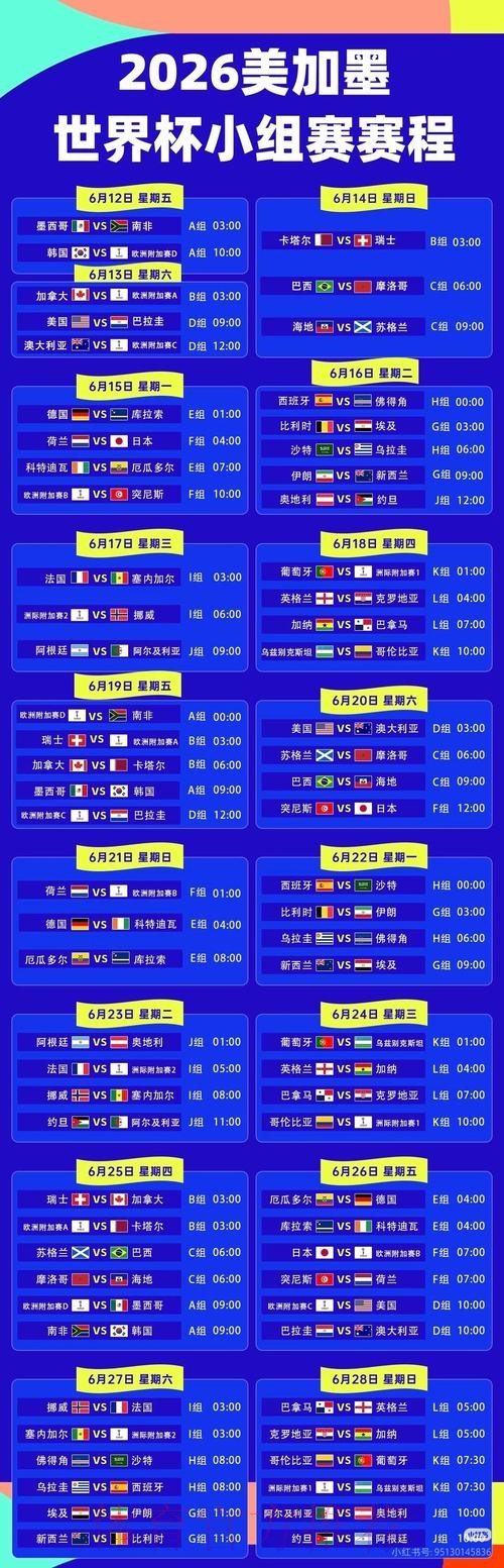 2026世界杯在哪个台可以观看直播? 2026世界杯在哪个台可以观看直播?